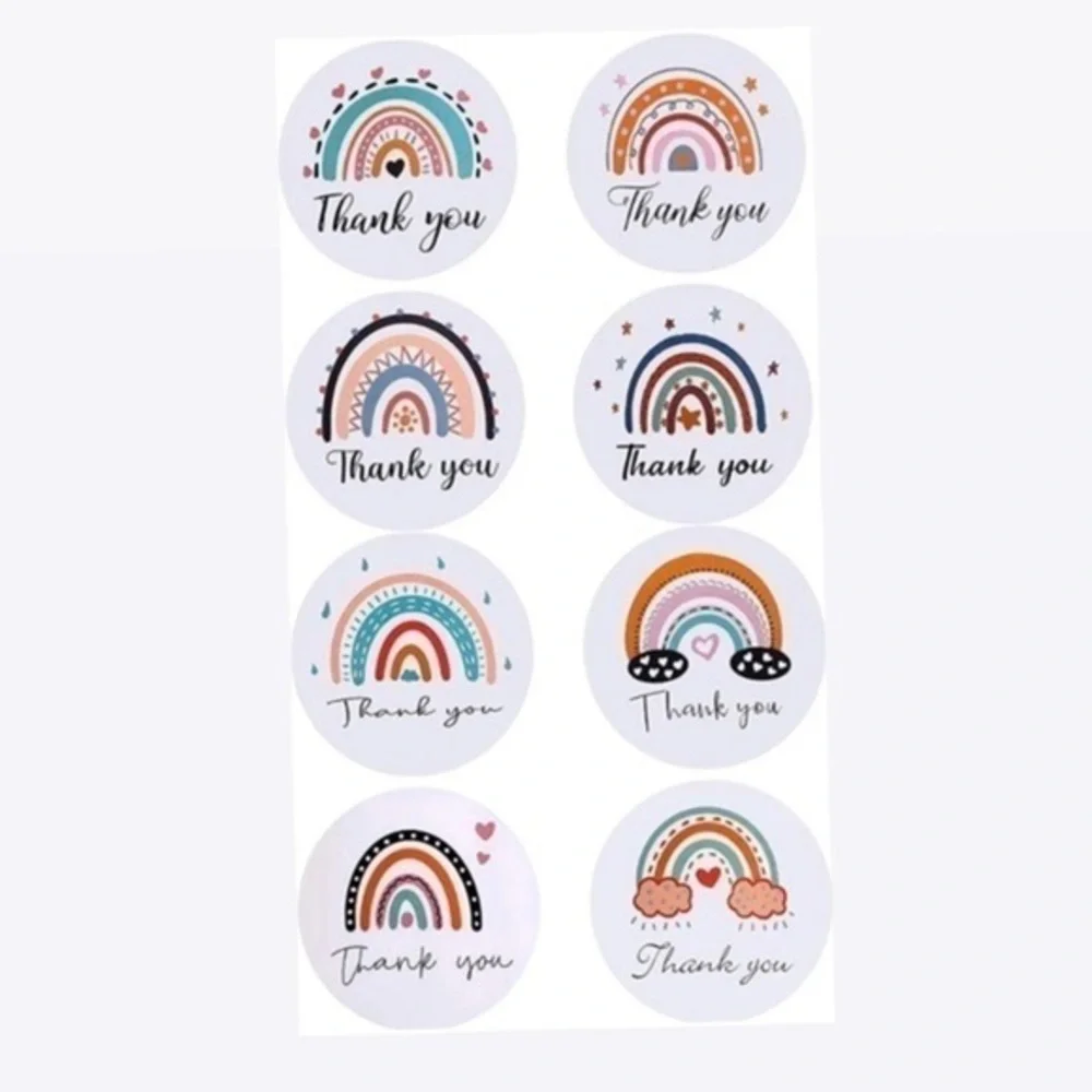 40 Thank You Stickers!